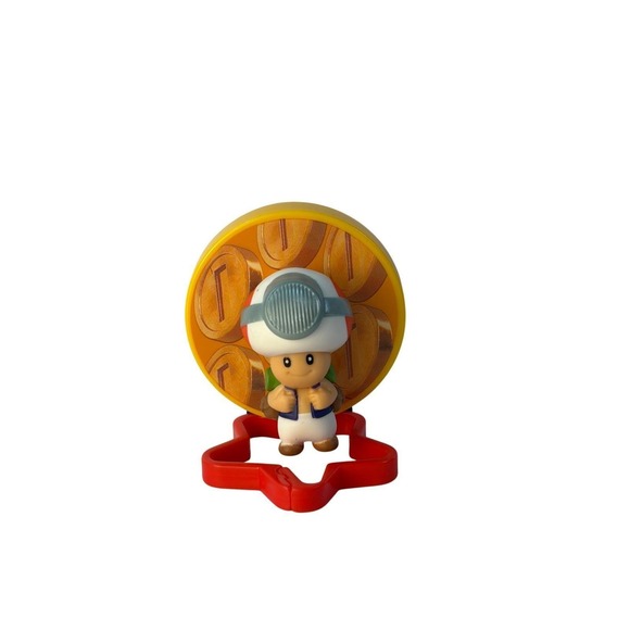Other - McDonalds Super Mario Galaxy Happy Meal Toys #8 Toad